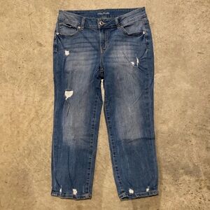 Maurice’s cropped jeans size 10